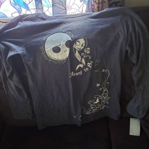 DISNEY nightmare Christmas Jack Sally sweater top